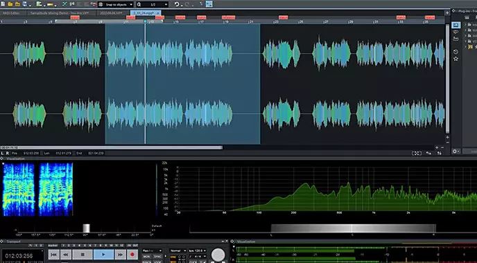 音频编辑 MAGIX Samplitude Pro X8 Suite 19.1.3.23431 专业版下载插图1