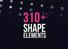 Pr模板 动画运动元素预设包 Motion Elements Pack for Premiere Pro 310.mogrt