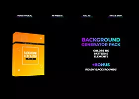 Pr模板预设 背景生成器包 Background Generator Pack for Premiere Pro 61.prfpset