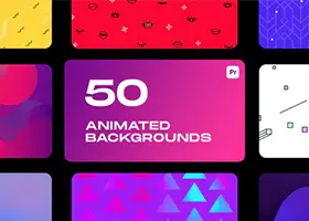 Pr模板 动画背景 Animated Backgrounds for Premiere Pro 50.mogrt