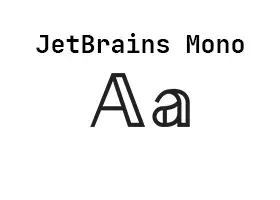 【免费可商业字体】程序员必备编程字体 JetBrains Mono 下载