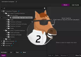 马头人插件无法预览效果缩略图 Mister Horse Animation Composer 3 or 2 Preview Problem插图22
