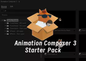 马头人插件 Starter Pack for Animation Composer 3.6.5 离线素材包 免费下载