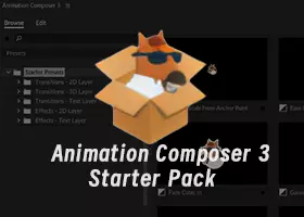 马头人插件 Starter Pack for Animation Composer 3.6.8 离线素材包 免费下载