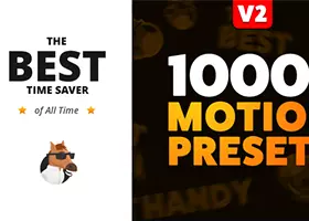 马头人插件 1000种运动动画预设包 Motion Presets for Animation Composer 2 免费下载