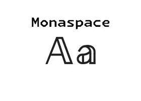 【免费可商业字体】英文字体 GitHub Monaspace 下载