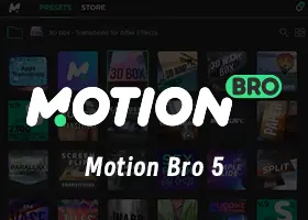 Ae插件 免费无缝转场预设包 Motion Bro Seamless Transitions Starter Pack 下载插图1