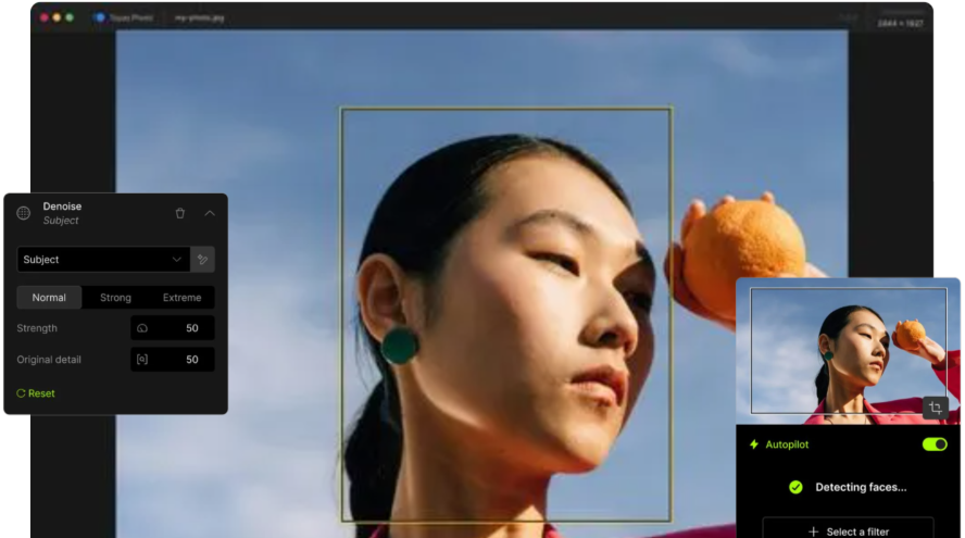 黄玉图片智能 Topaz Photo 1.6.1 English / 1.5.0 中文 修复照片自动调色 新版 WIN/macOS 免费下载插图4 黄玉图片智能 Topaz Photo 1.6.1 English / 1.5.0 中文 修复照片自动调色 新版 WIN/macOS 免费下载插图4